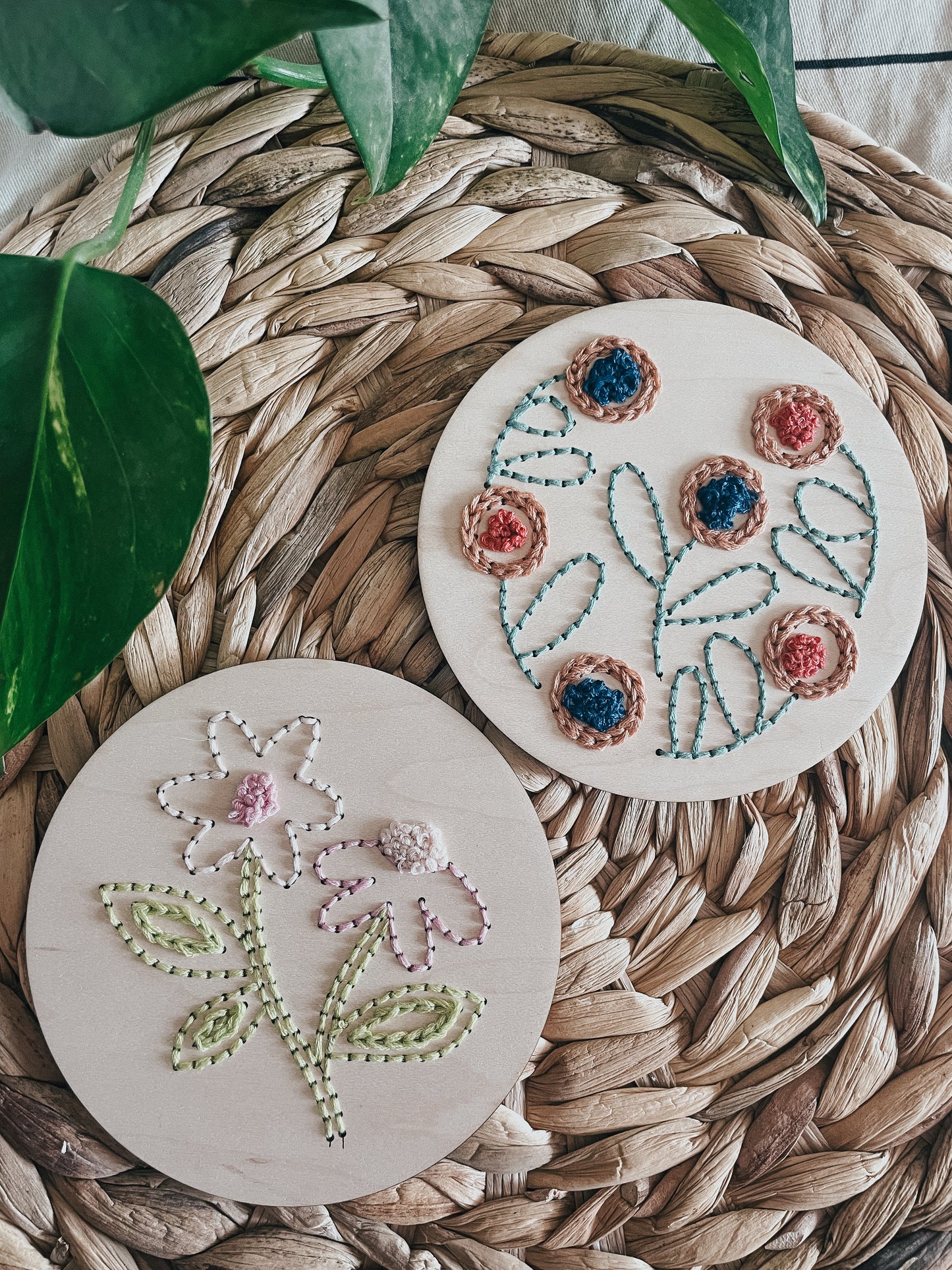Floral no.1 | Embroidery Kit