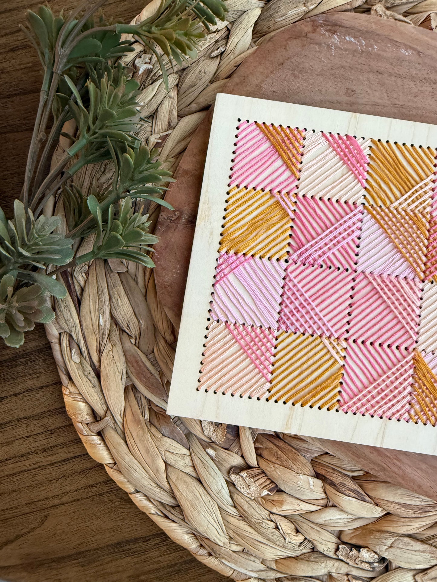 Modern Quilt Embroidery Kit