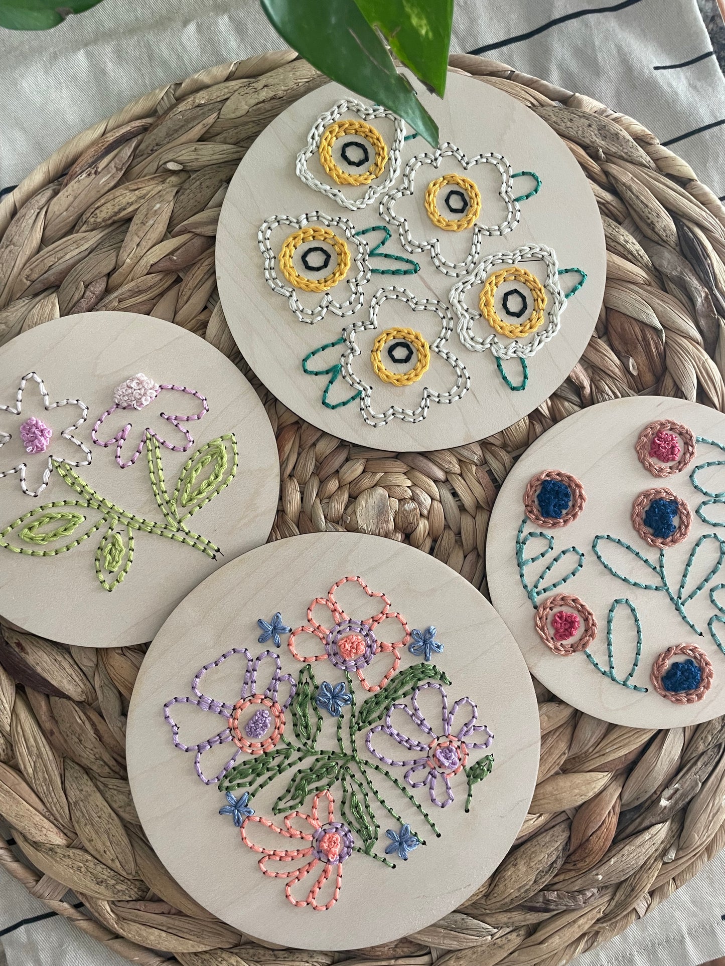 Floral no.2 | Embroidery Kit