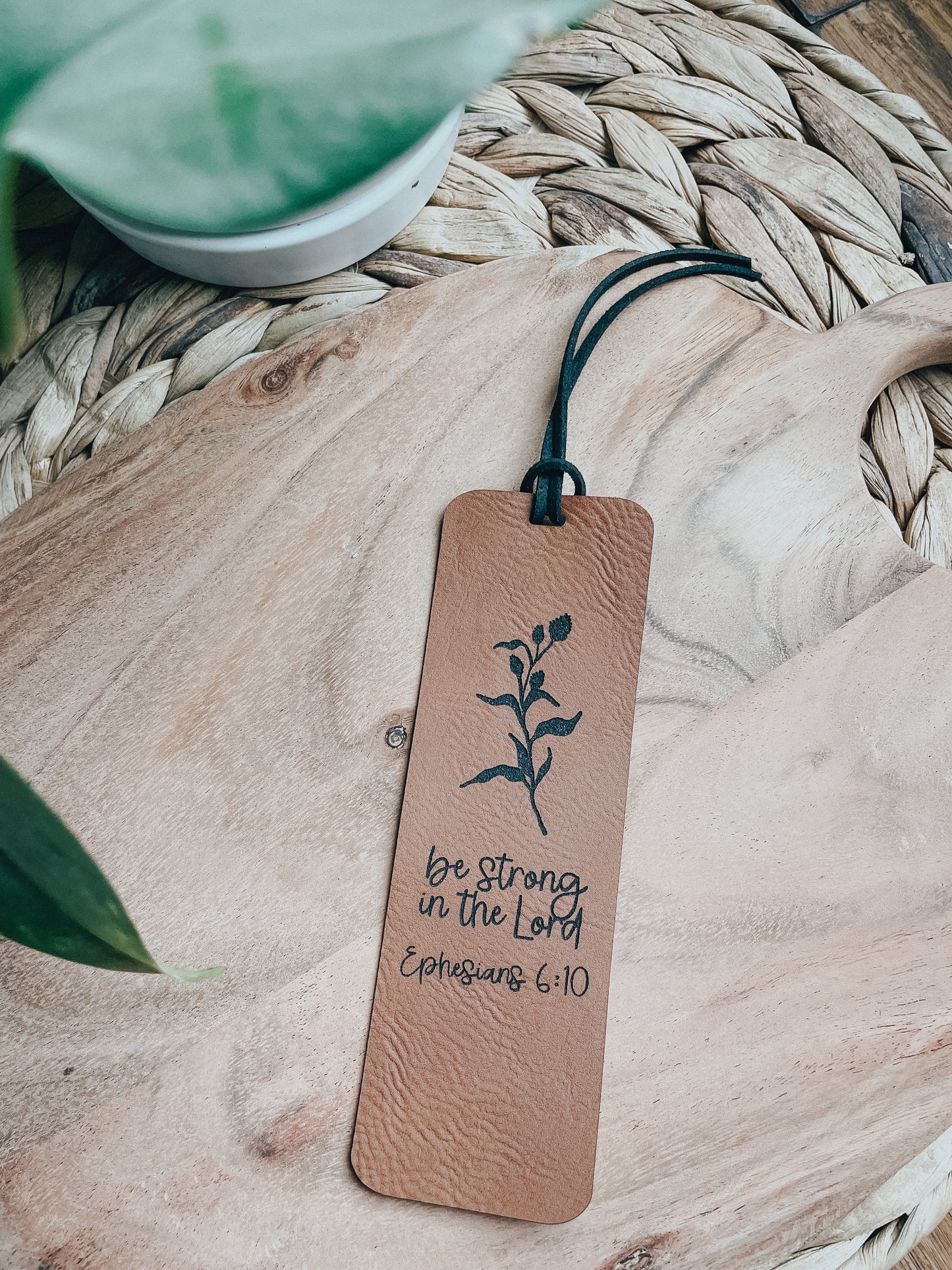 Bible Bookmark | Leather