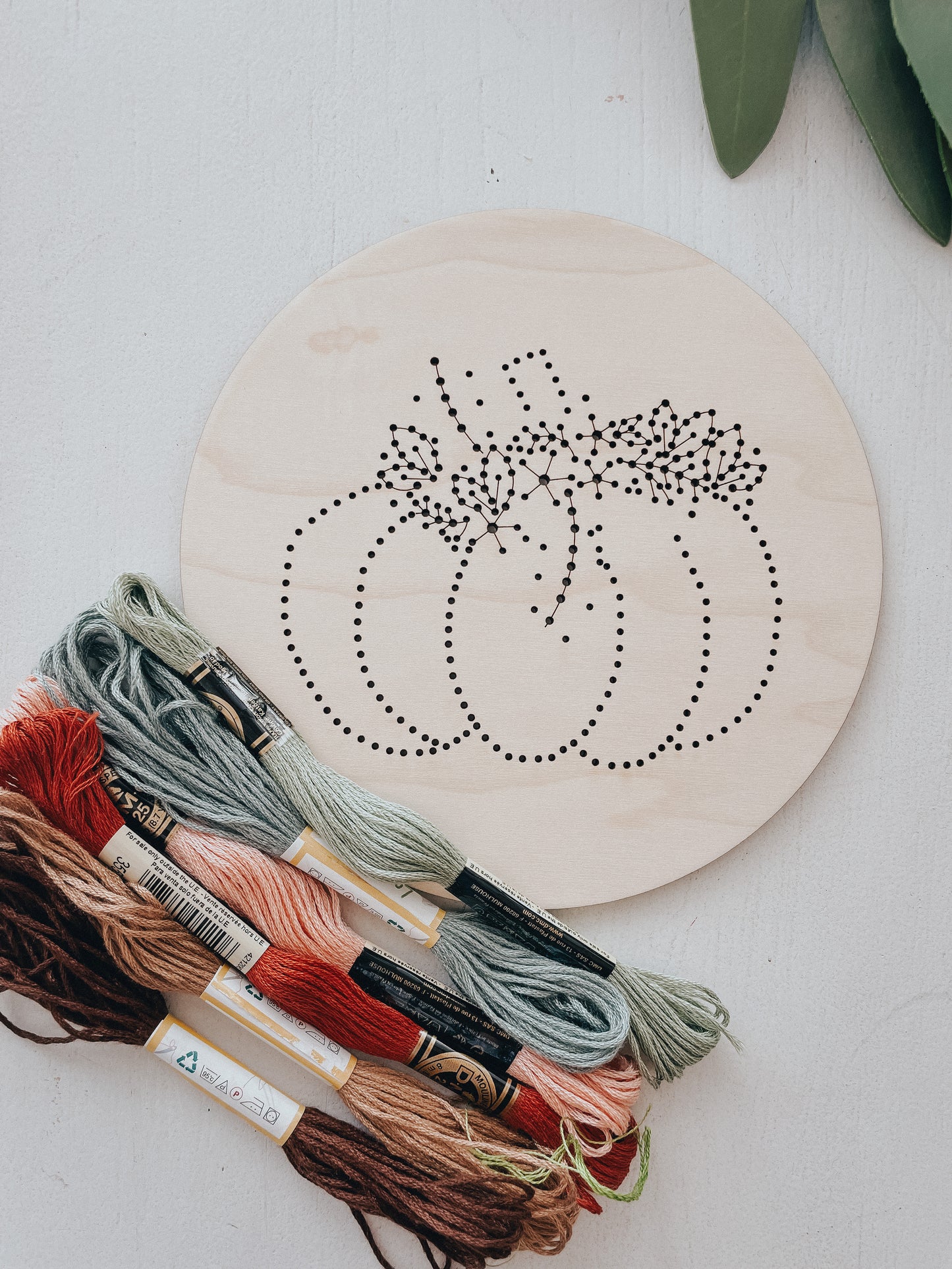 Pumpkin Embroidery Kit