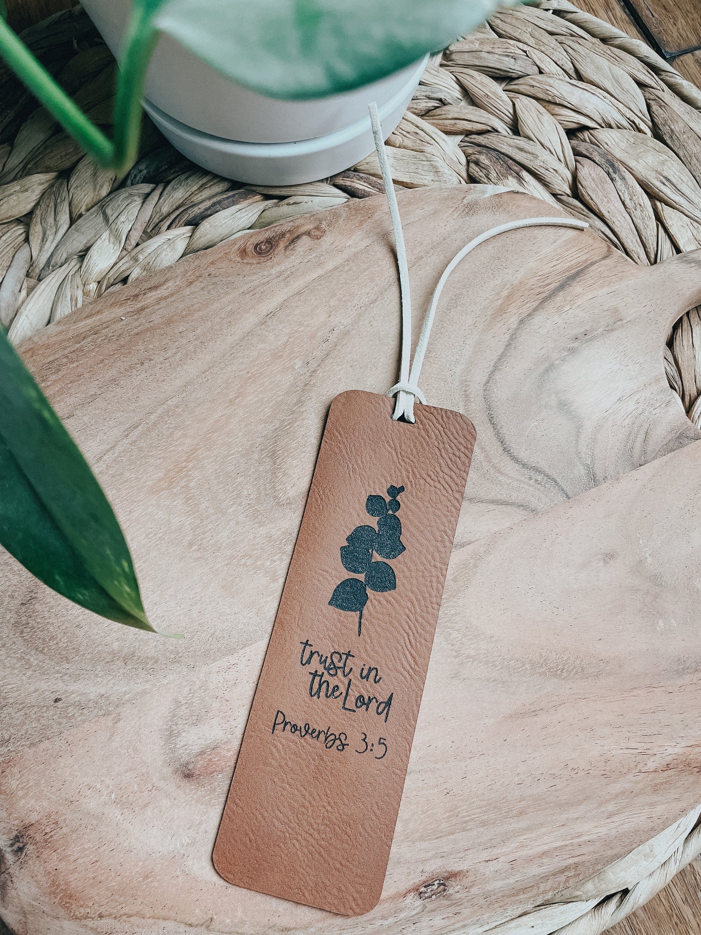 Bible Bookmark | Leather