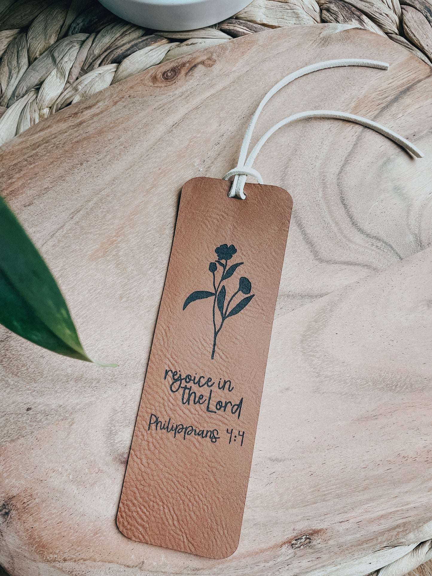Bible Bookmark | Leather