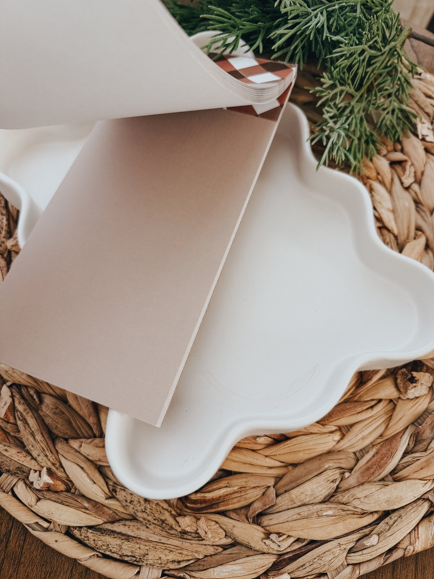 Notepad | Brown Plaid