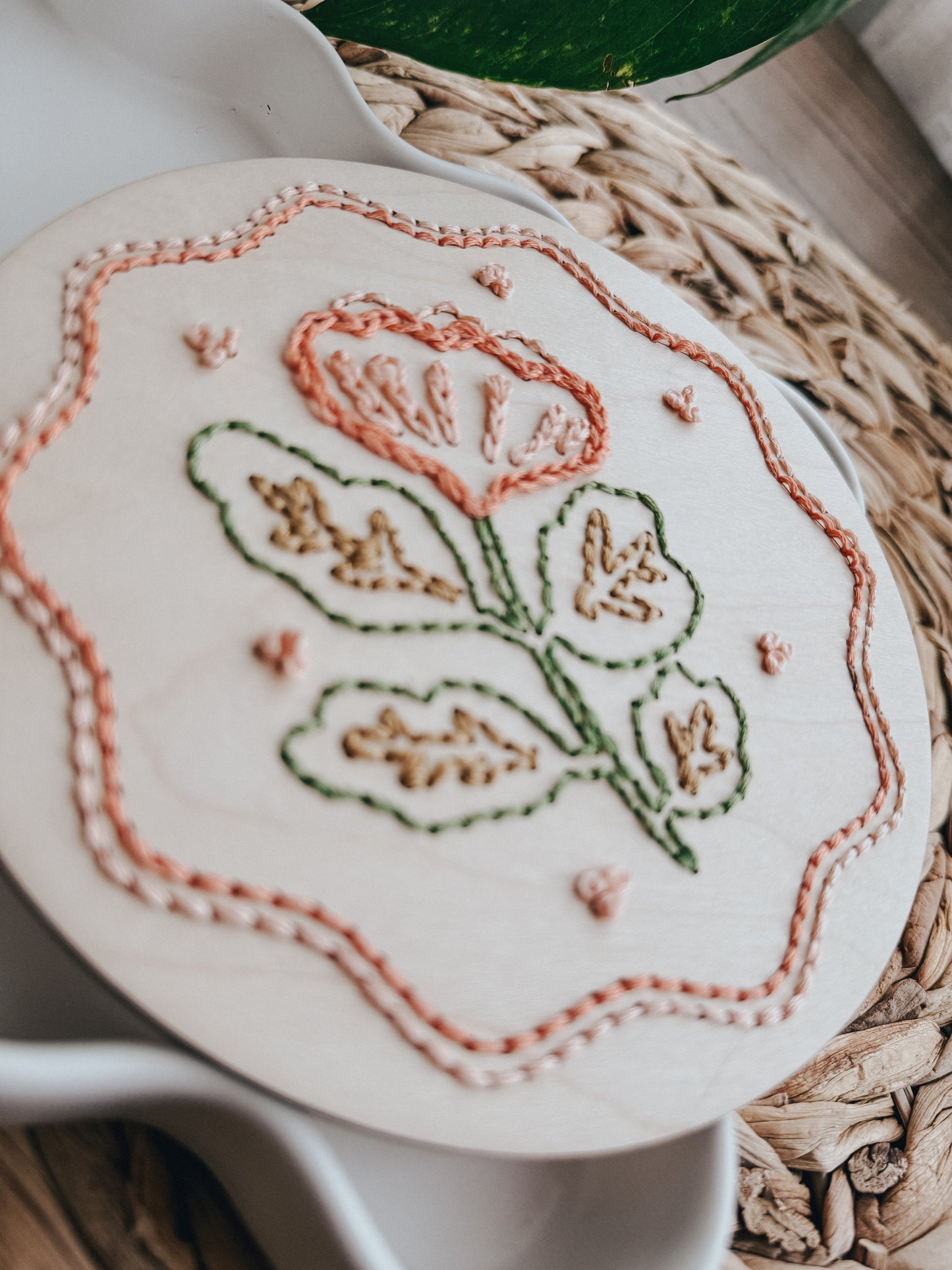 Floral Border no.1 | Embroidery Kit