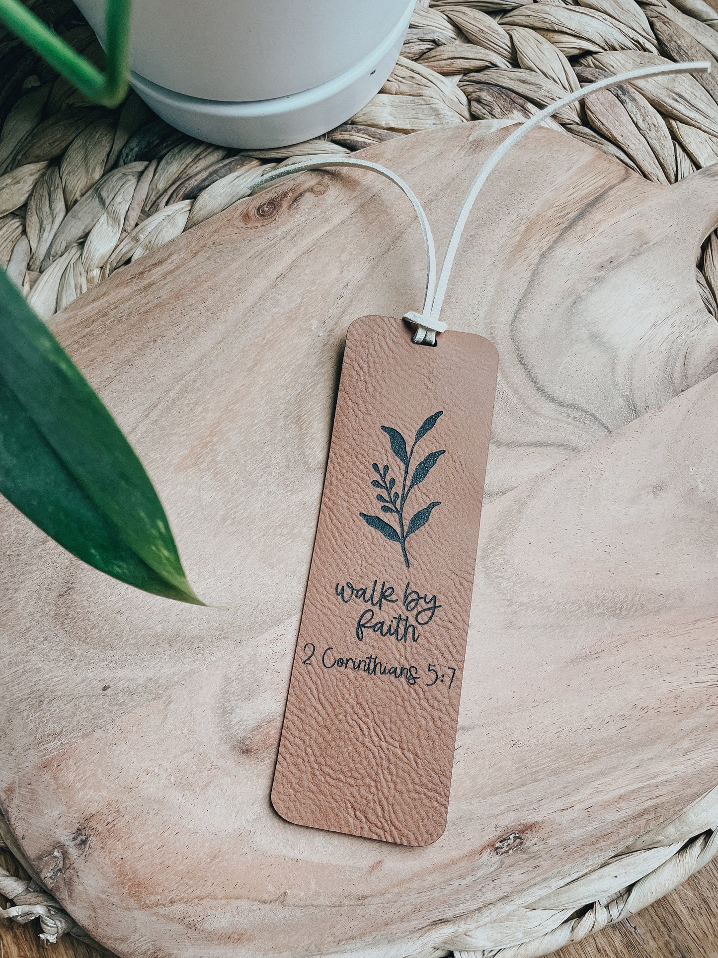 Bible Bookmark | Leather
