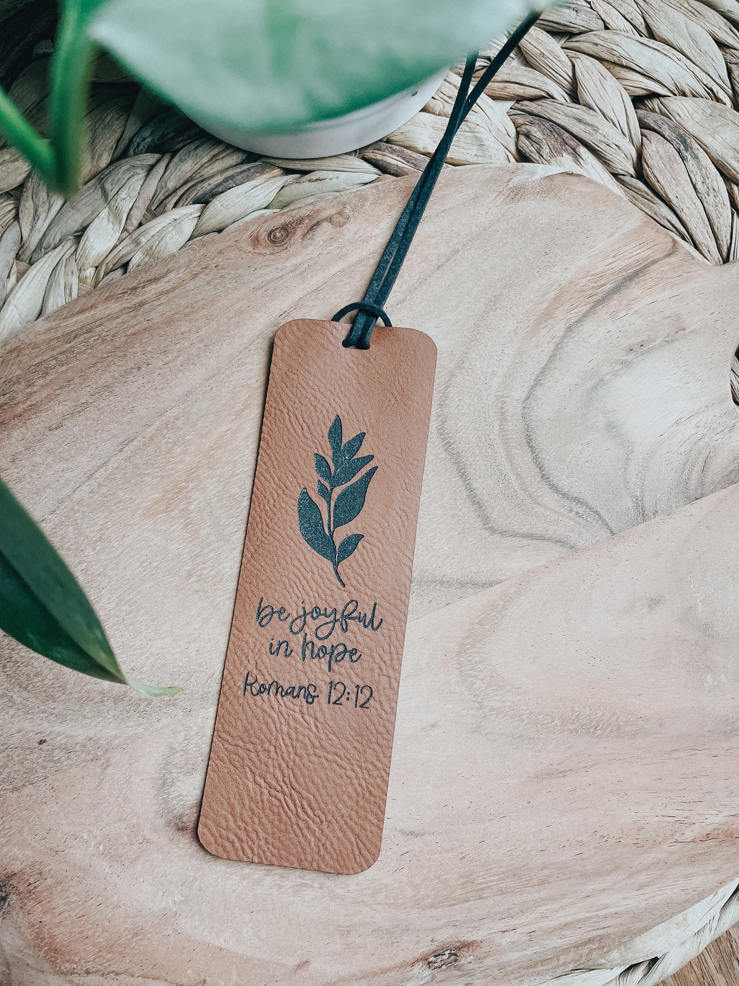Bible Bookmark | Leather