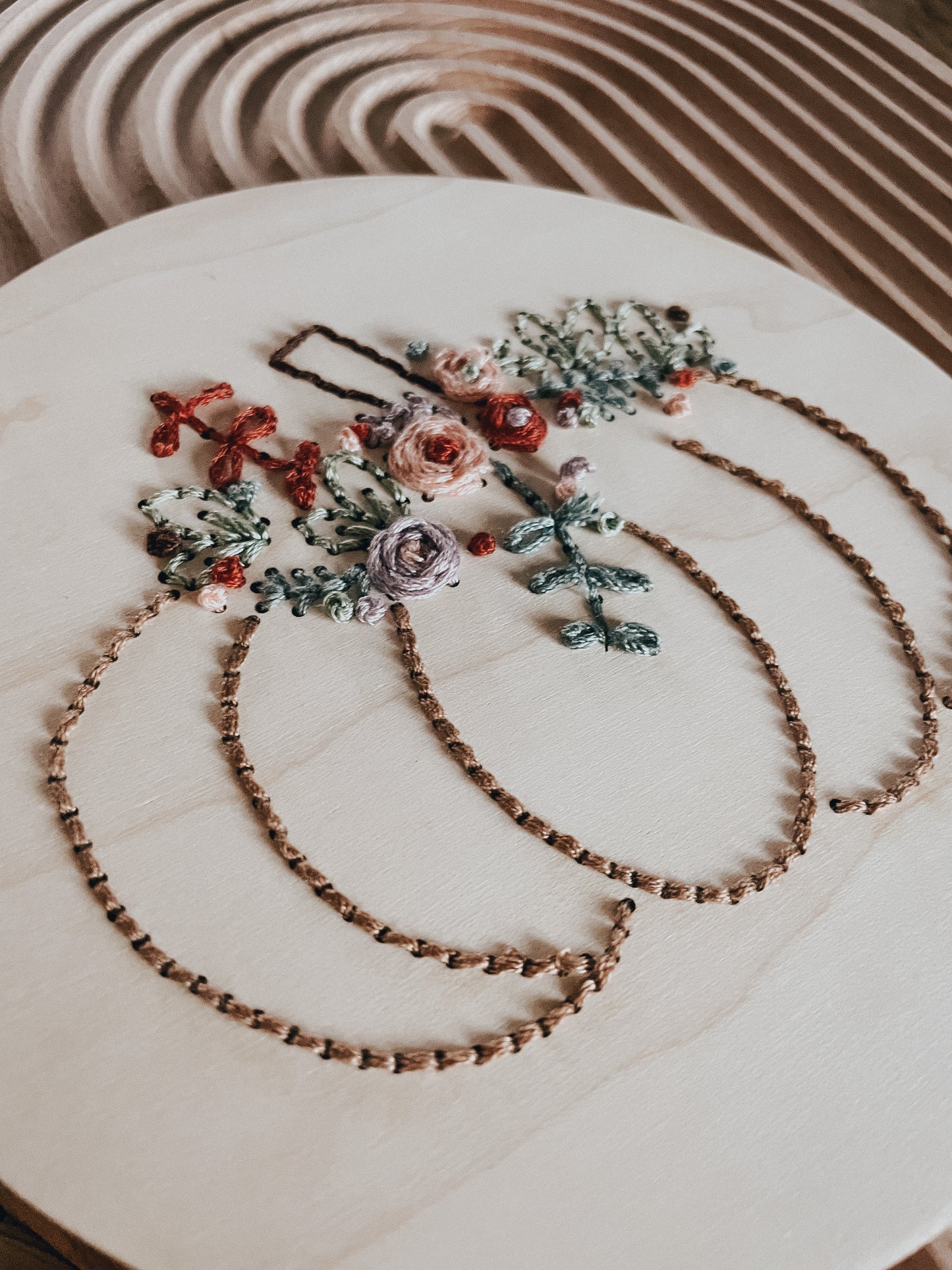 Pumpkin Embroidery Kit