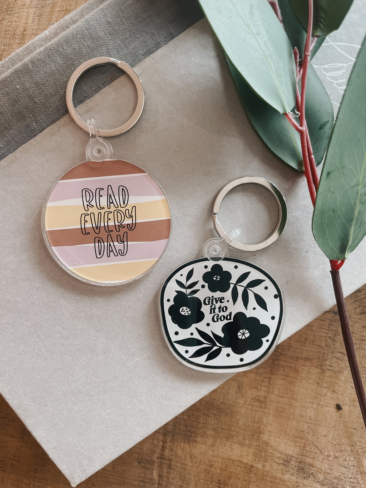 Give it to God Keychain | Acrylic