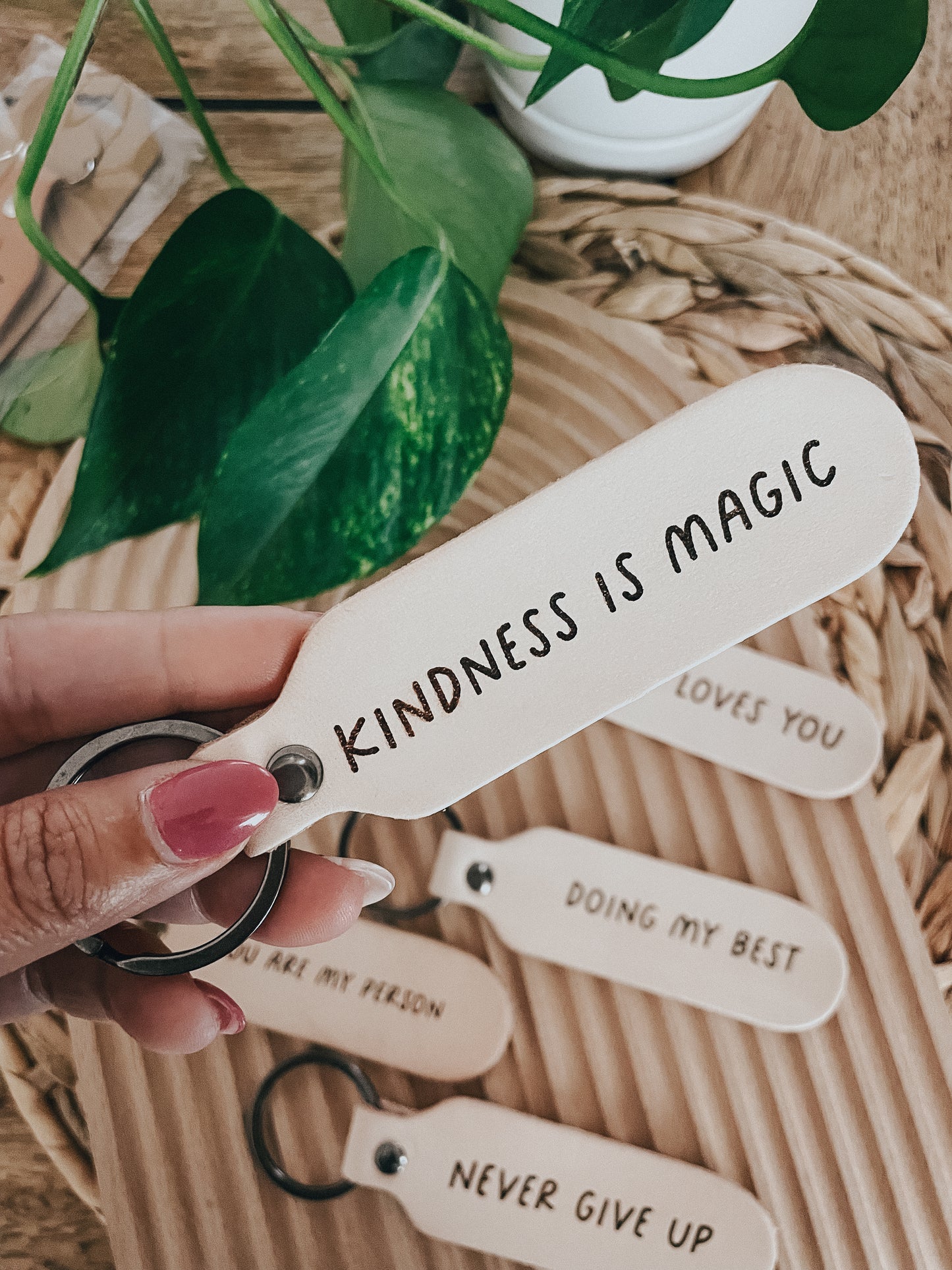 Leather Keychain 2.0