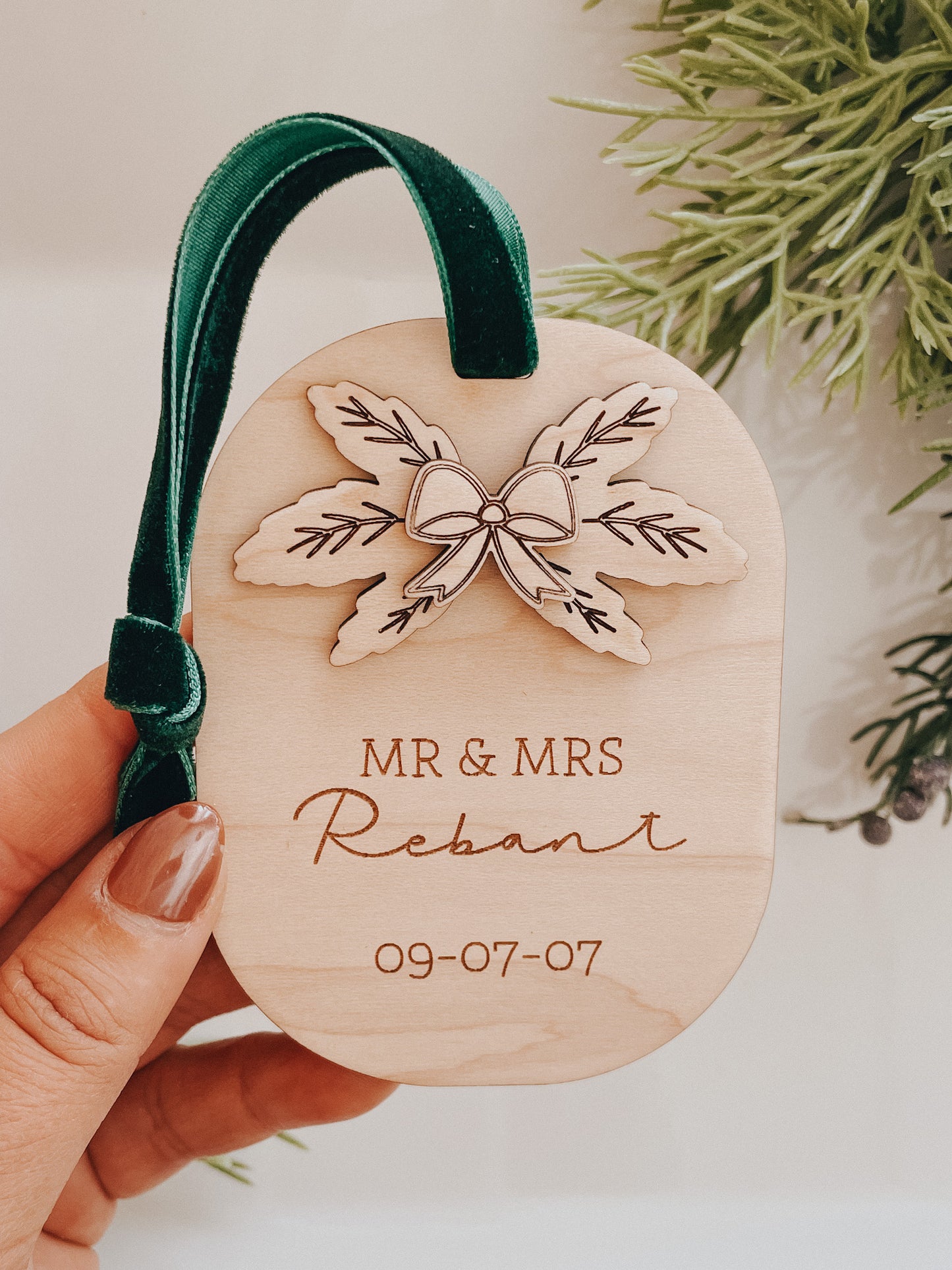 Mr & Mrs Layered | Ornament