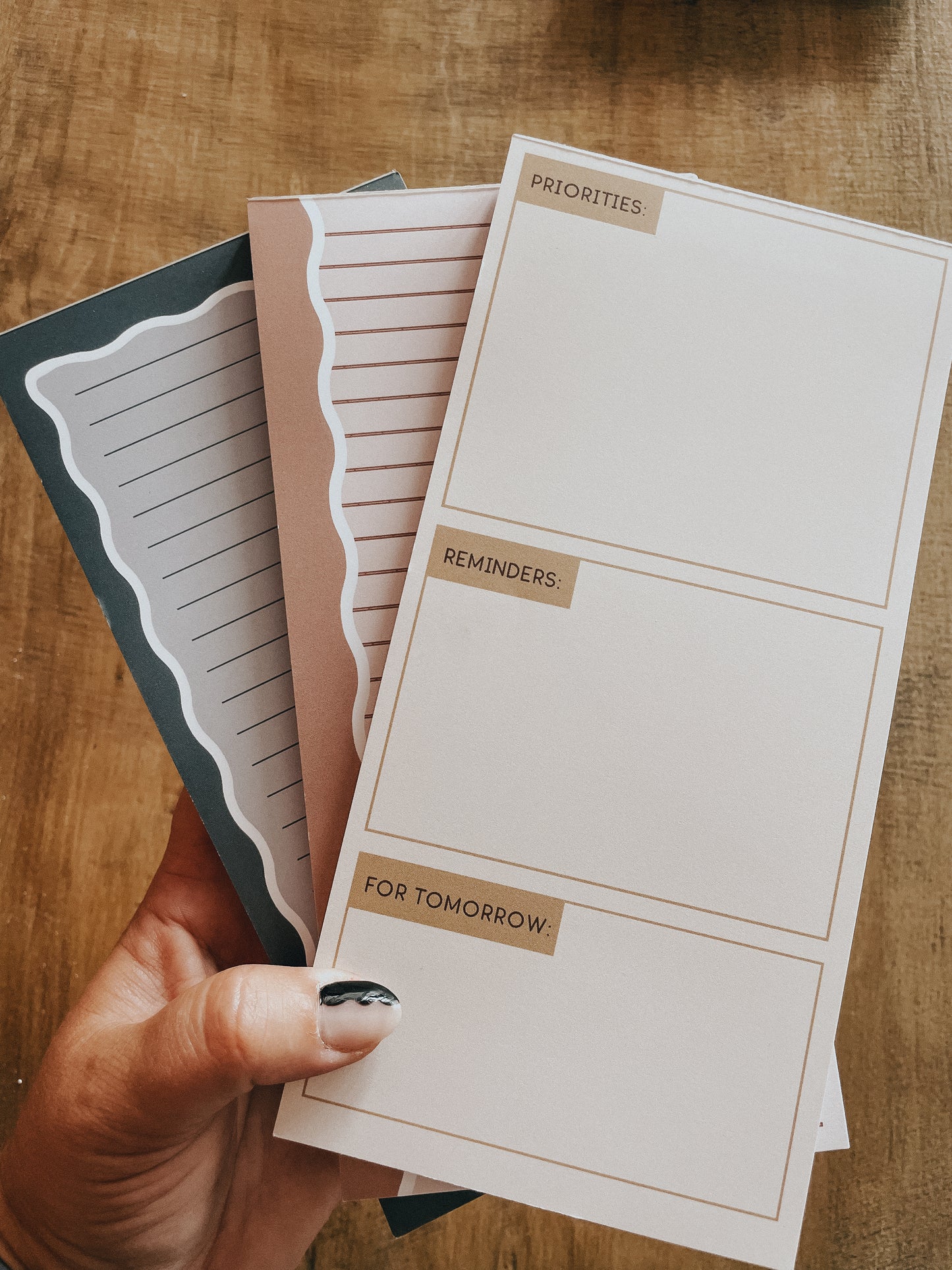 Notepad | Pink Wavy