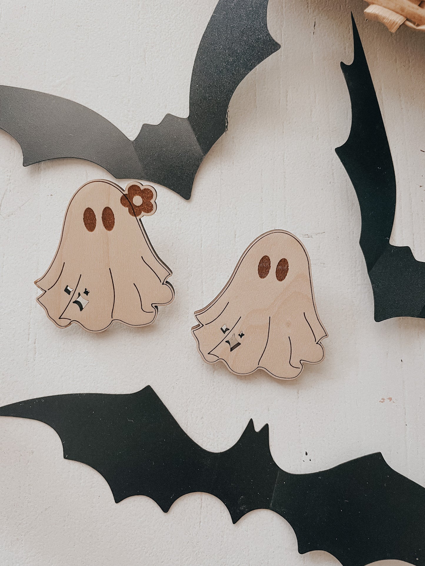 Ghostie | Wood Pin