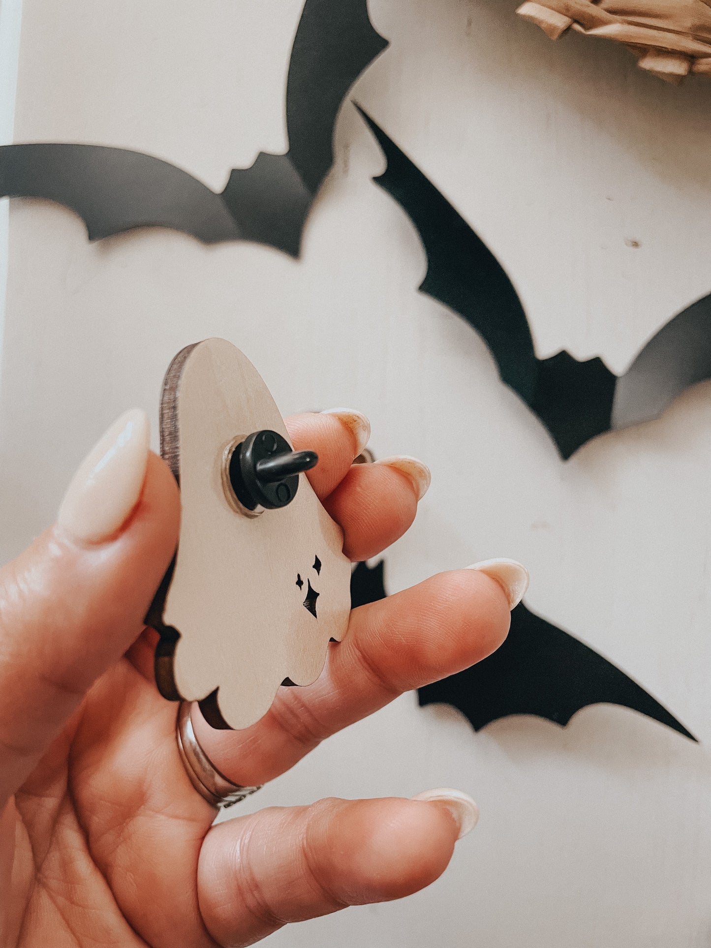 Ghostie | Wood Pin