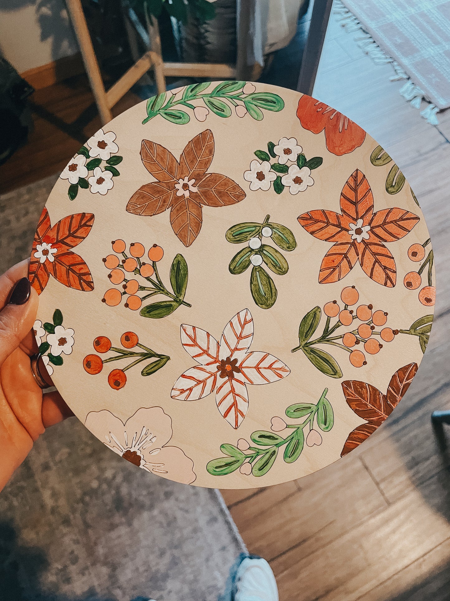 Christmas Floral | Paint by Number