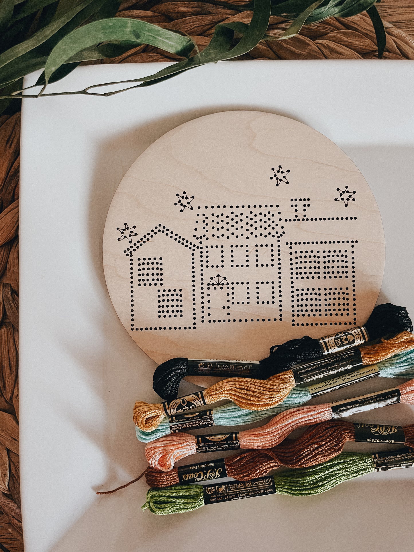 Winter Houses | Embroidery Kit