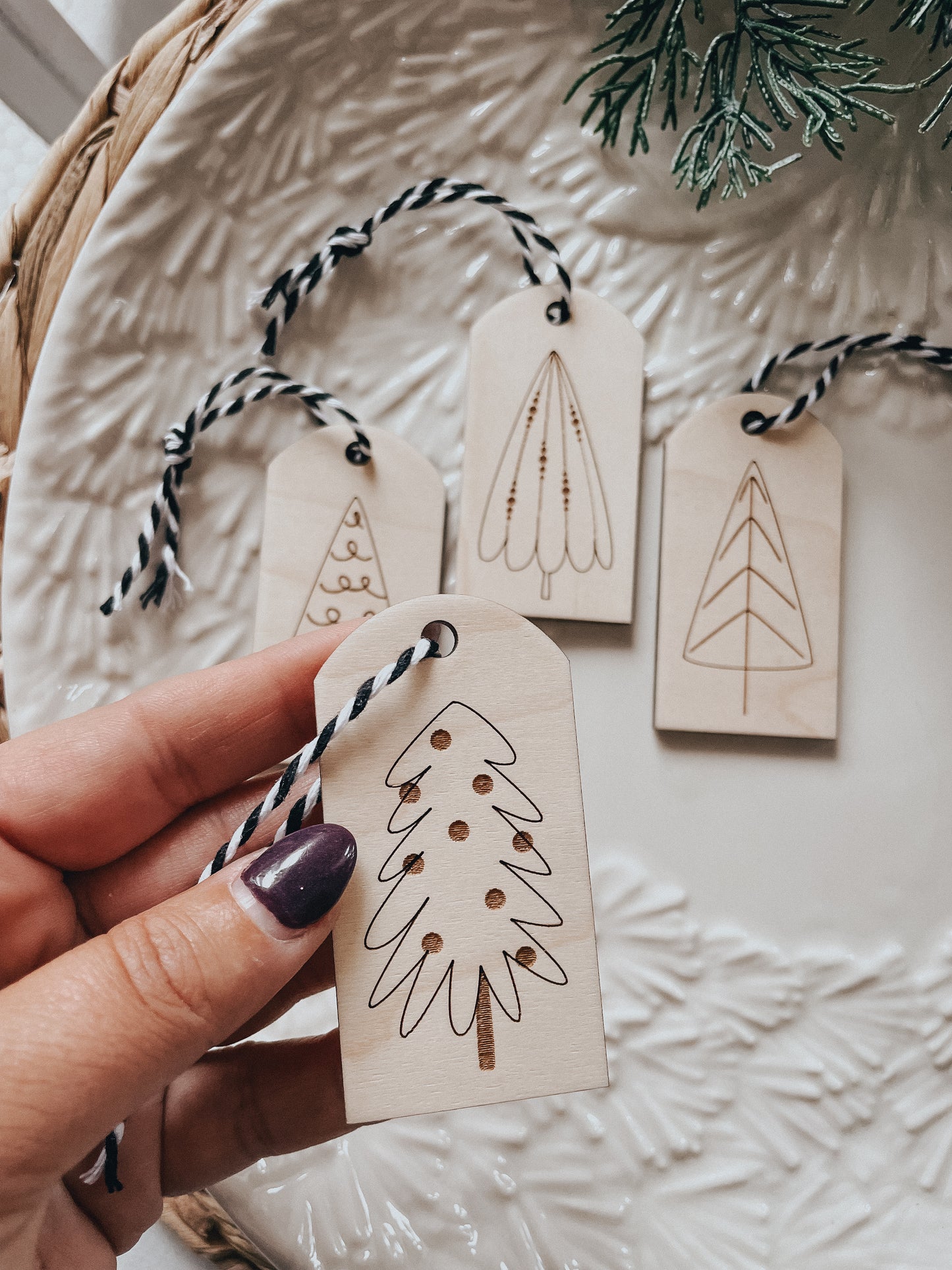 Gift Tags | Trees