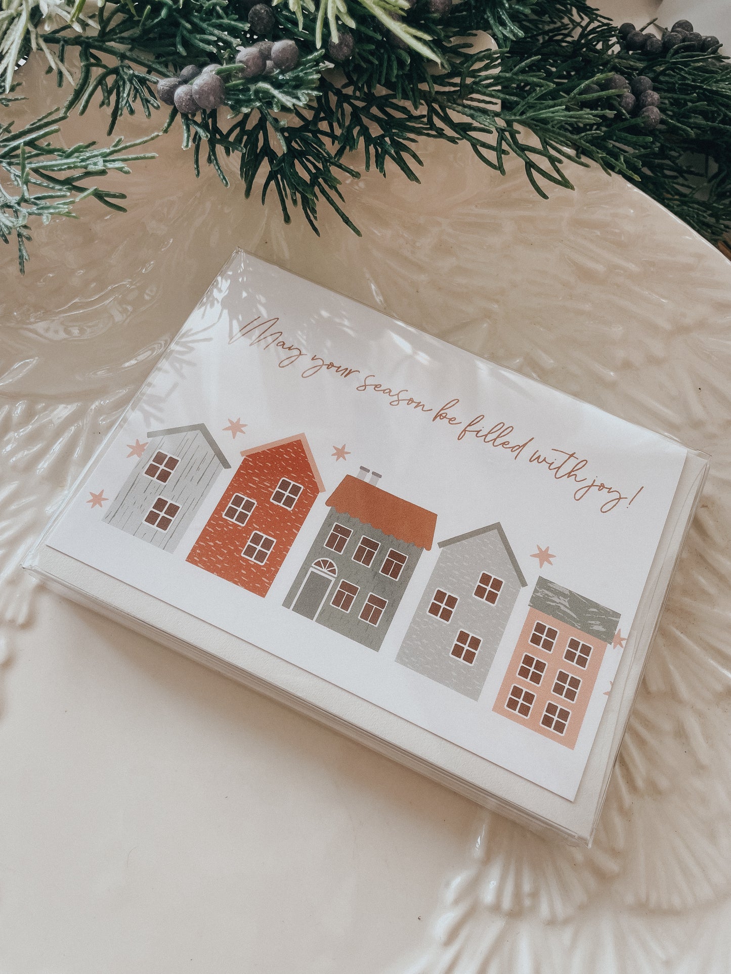Winter Houses | Notecard Set
