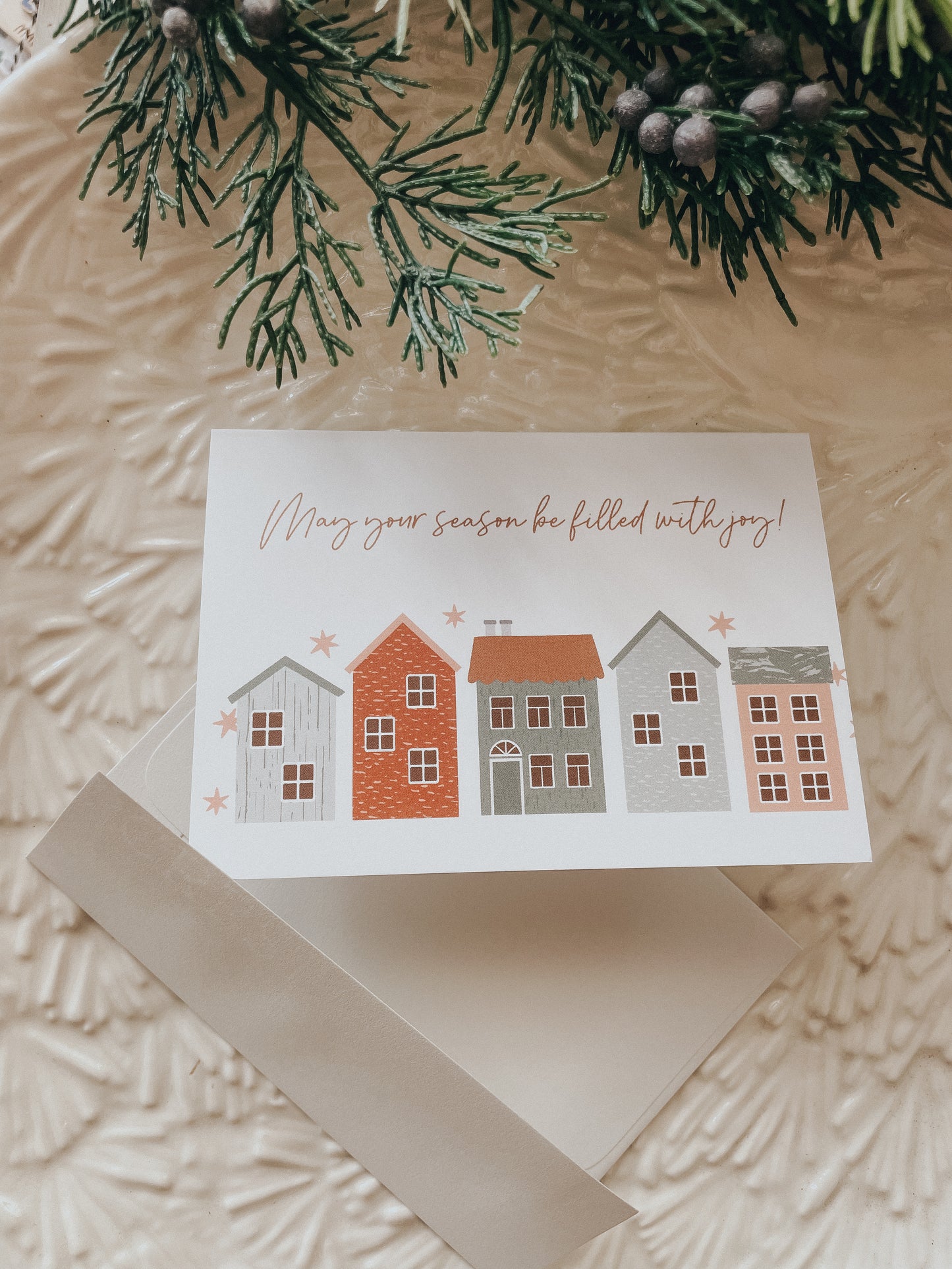 Winter Houses | Notecard Set