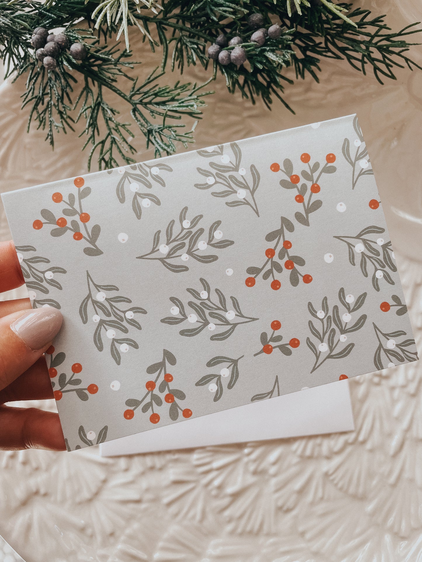 Christmas Floral | Greeting Set