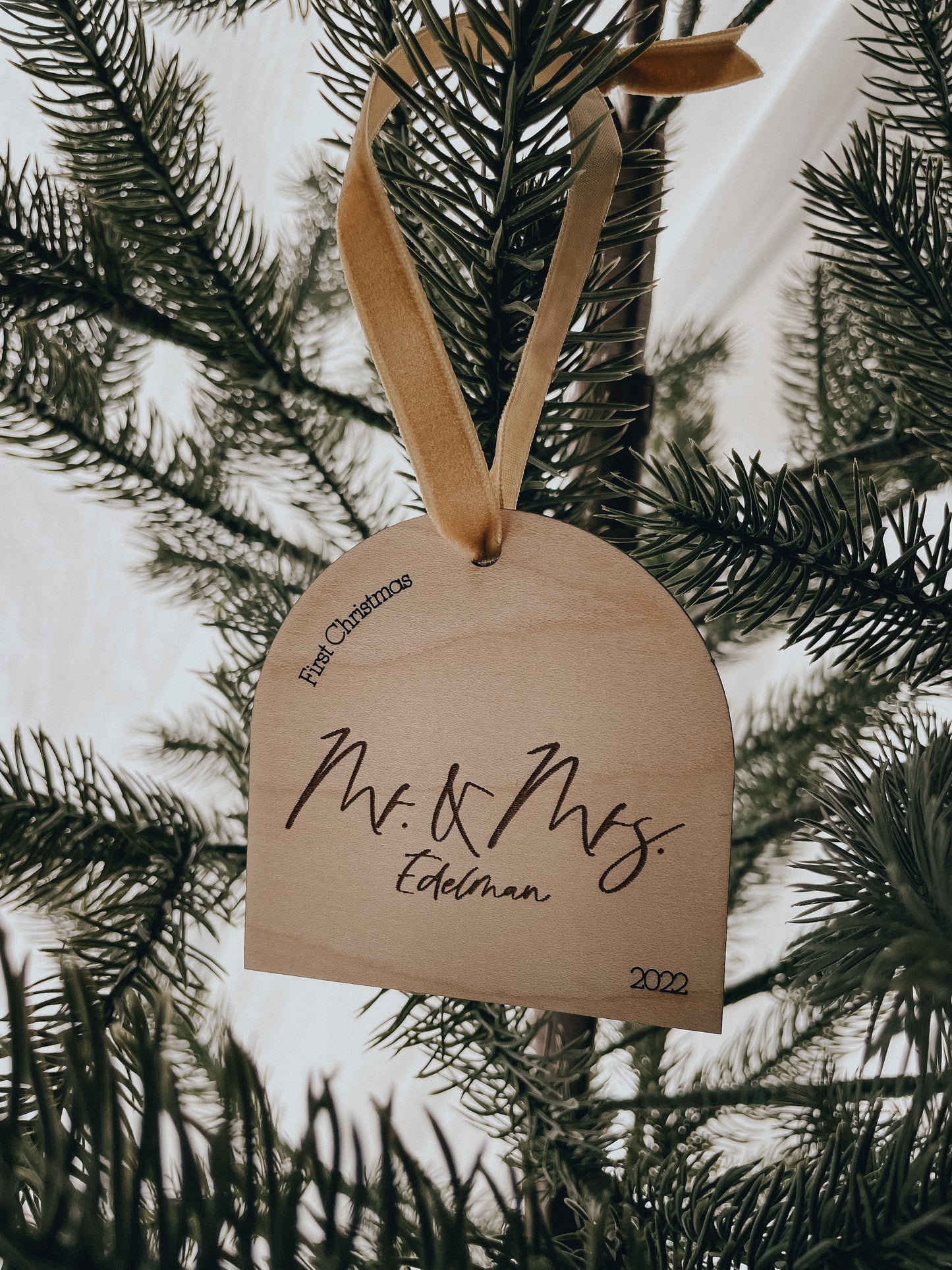 Mr & Mrs | Ornament