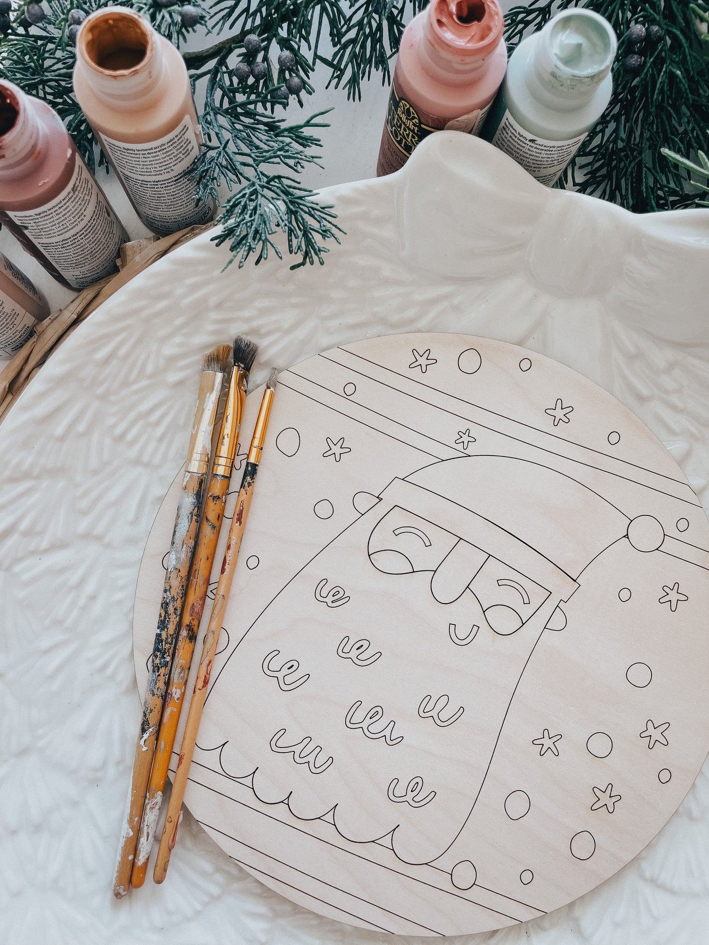 Santa | Paint by Number