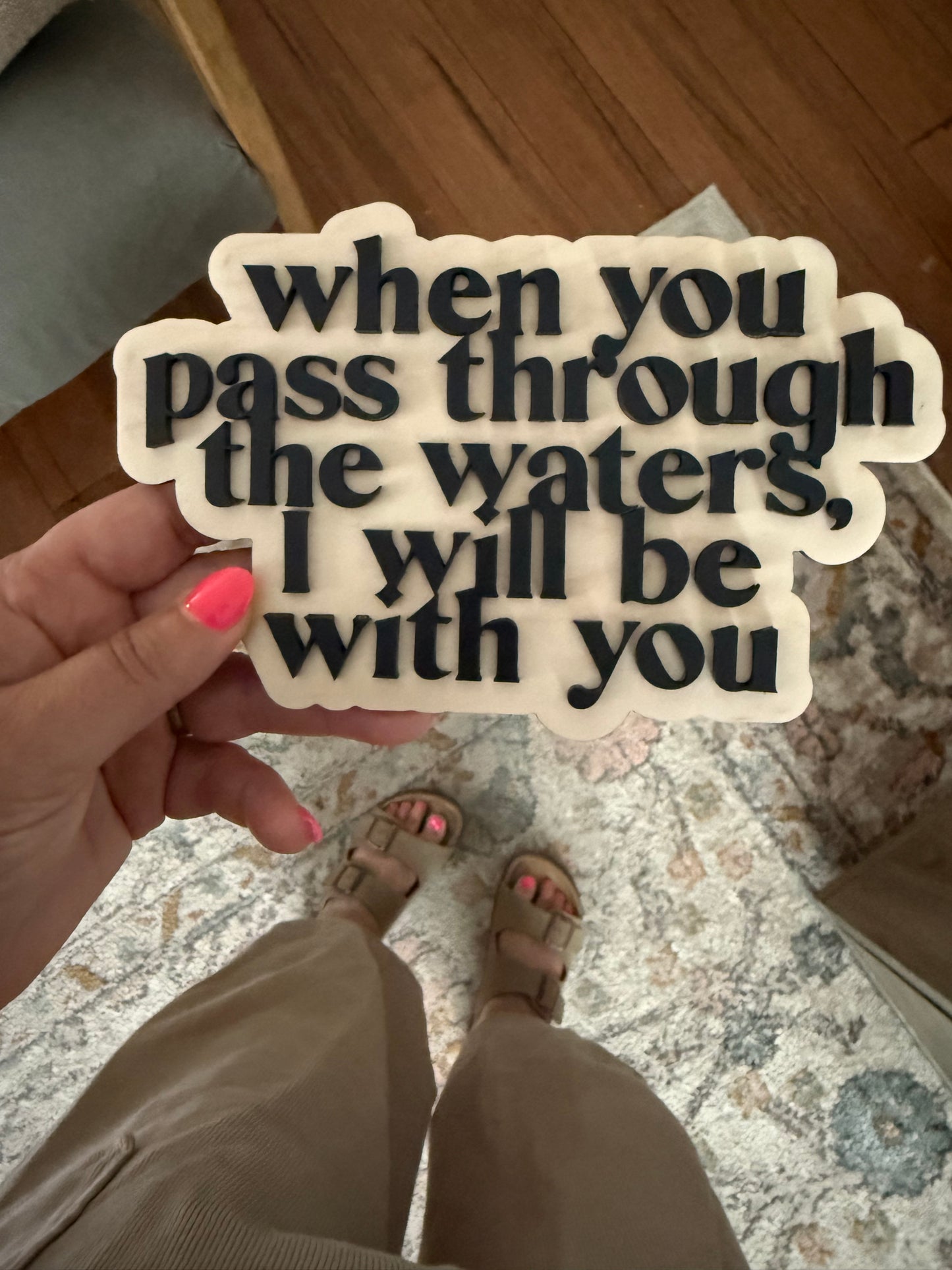 Pass Through Waters | Magnet