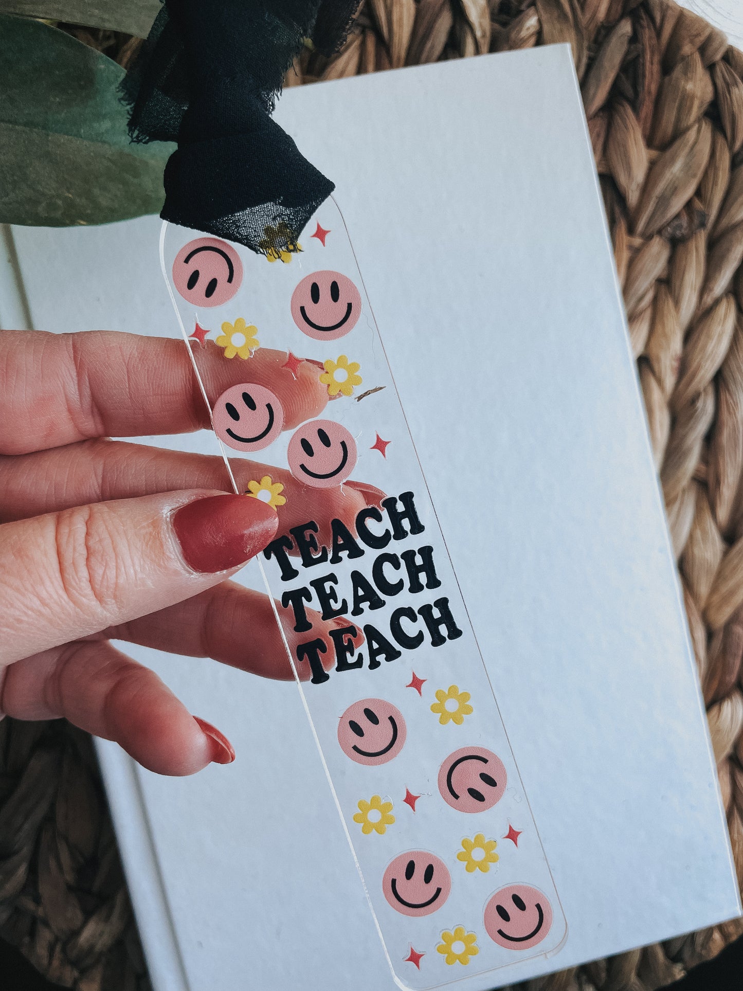 Teach Teach Bookmark | Acrylic