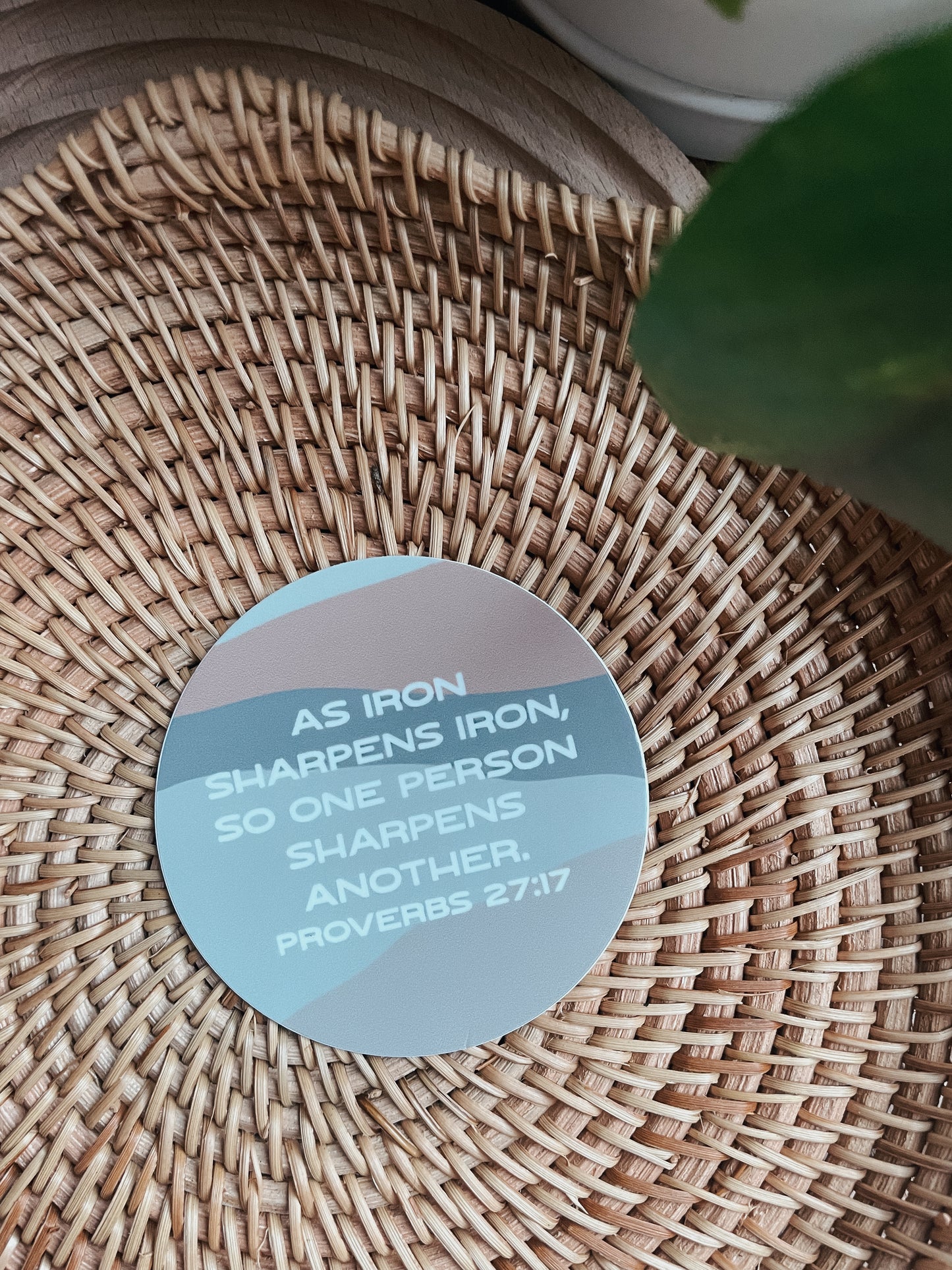 Iron Sharpens Iron | Sticker