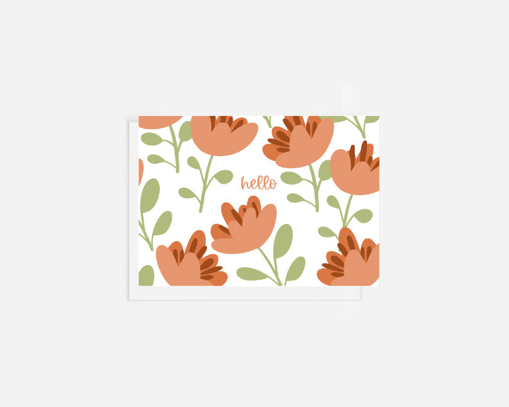 Floral Hello | Notecard Set