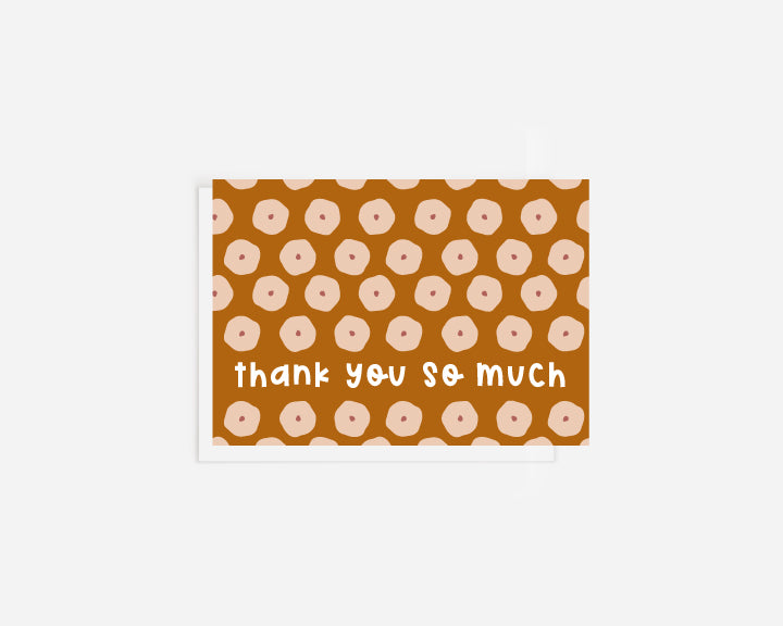 thank you so much | single card