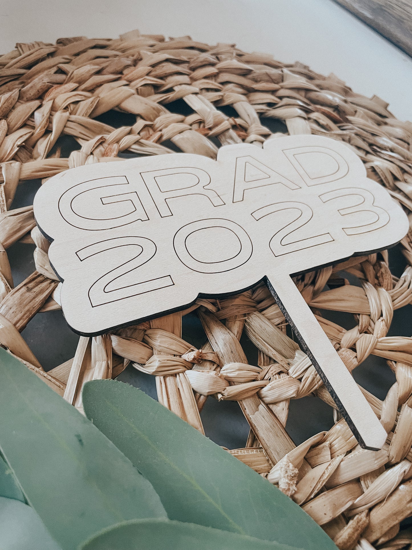 Cake Topper | Plant Marker | Grad