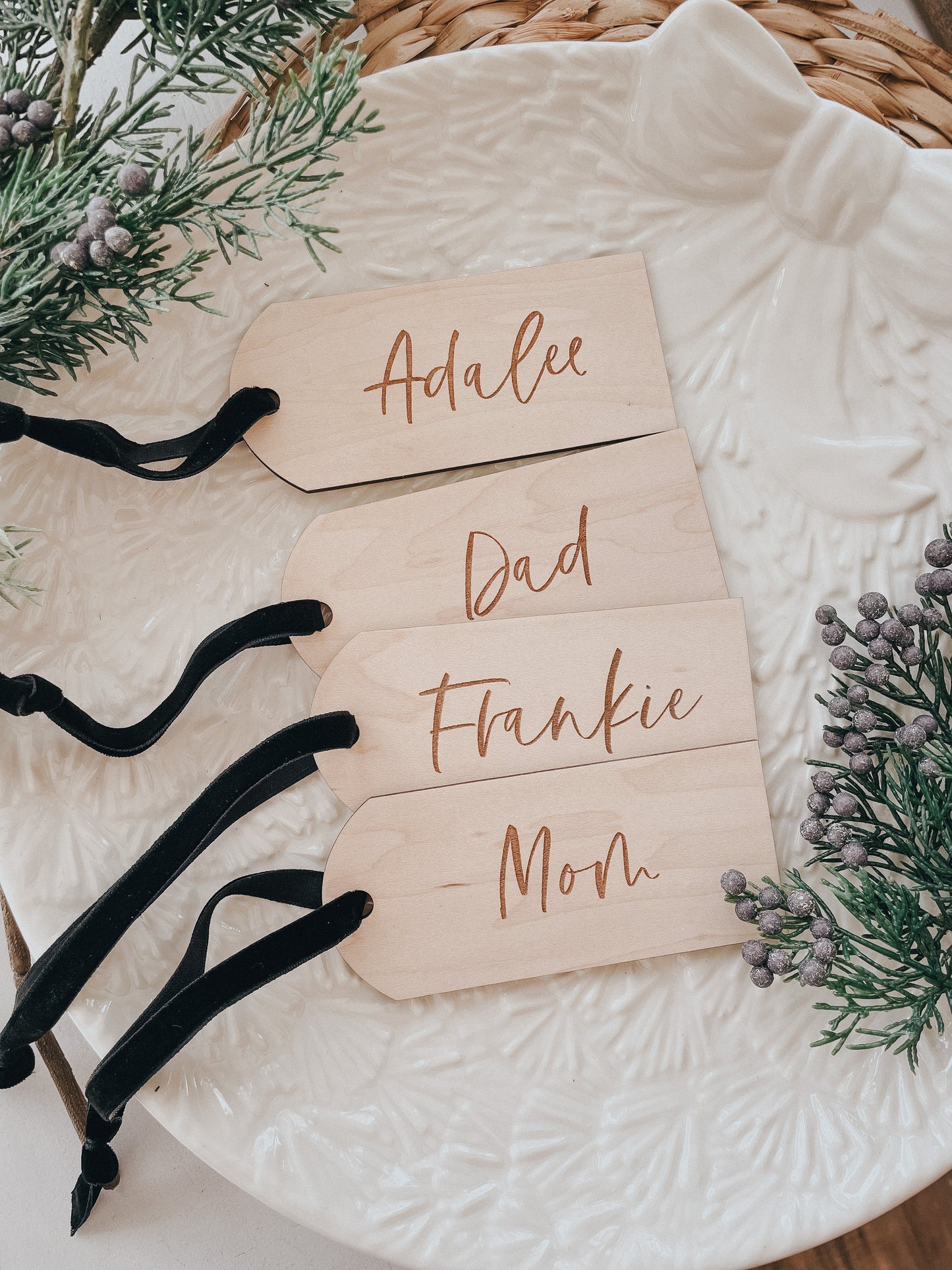 Wood Tag | Large