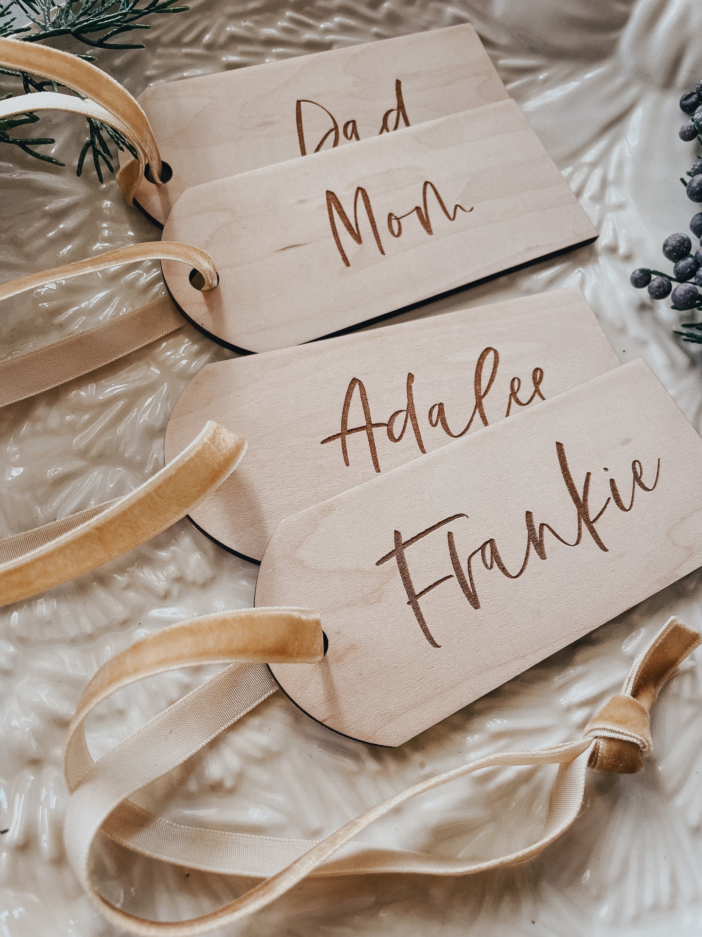 Wood Tag | Large