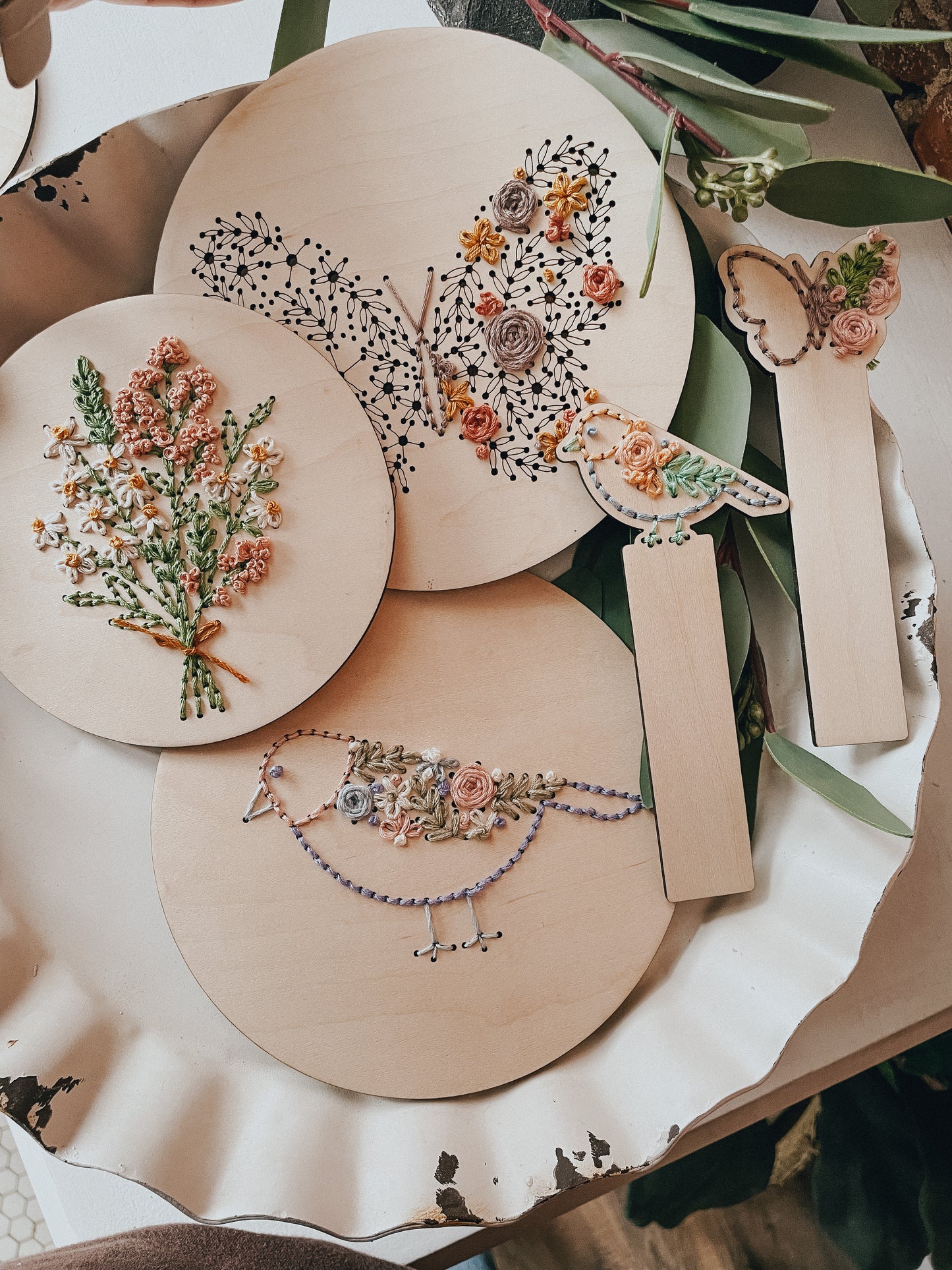 Birdie Embroidery Kit