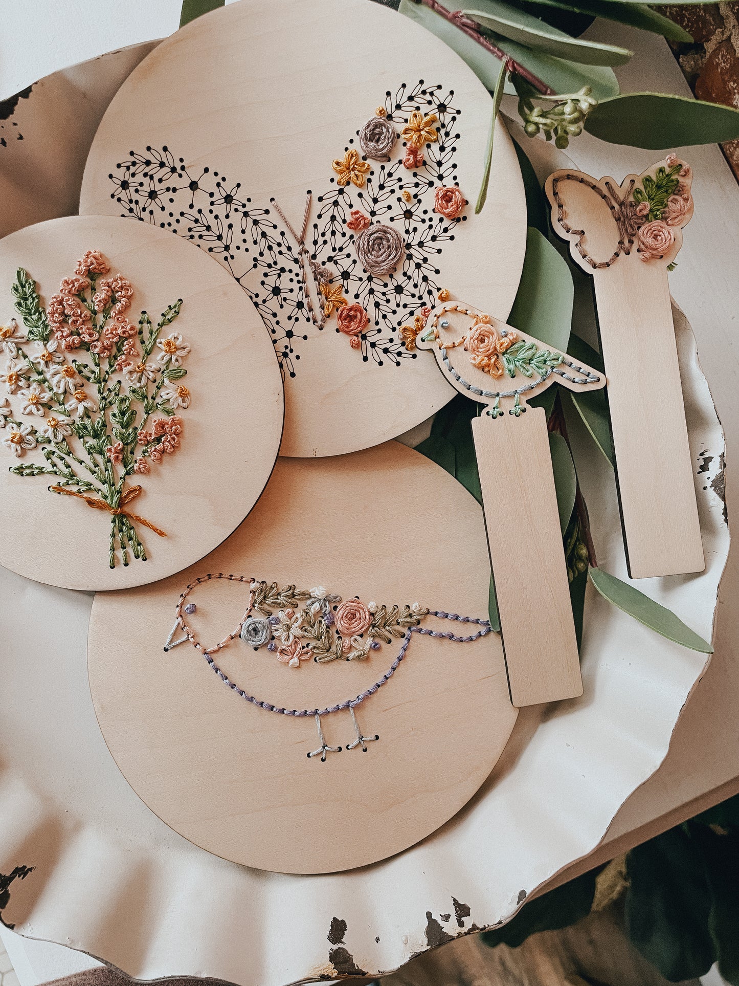 Butterfly Embroidery Kit