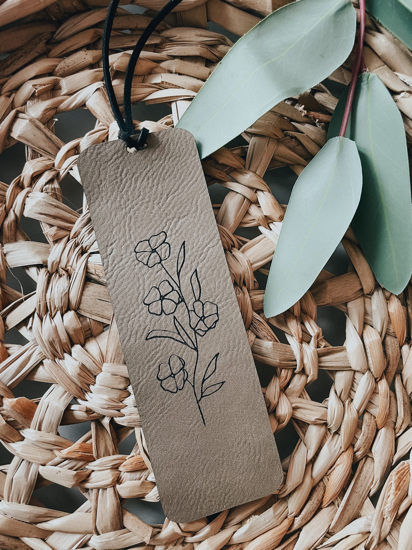 Leather Bookmark