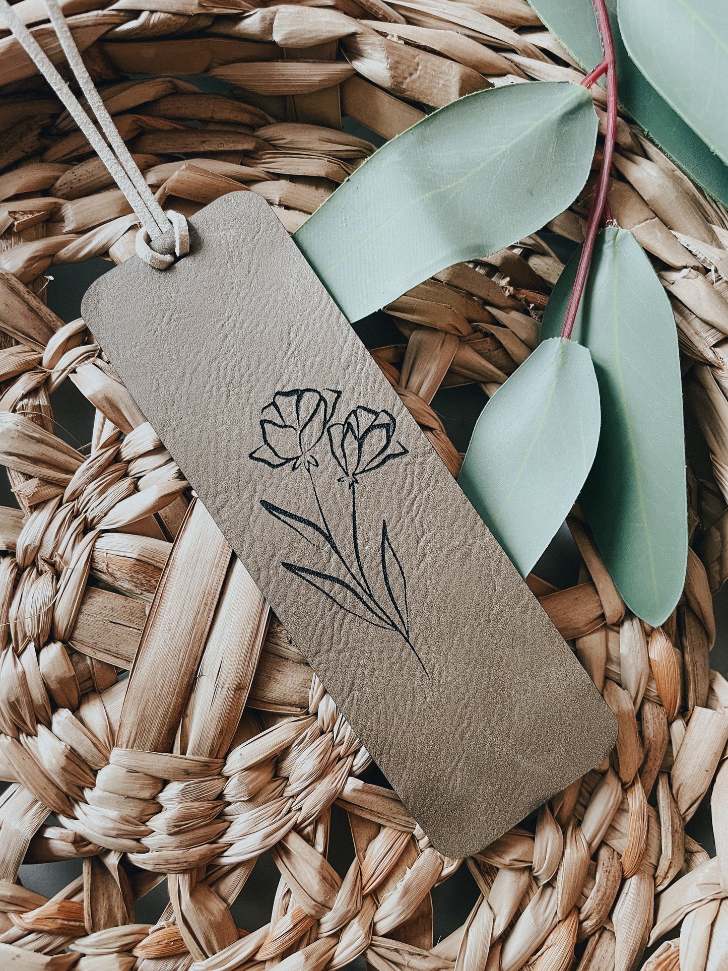 Leather Bookmark