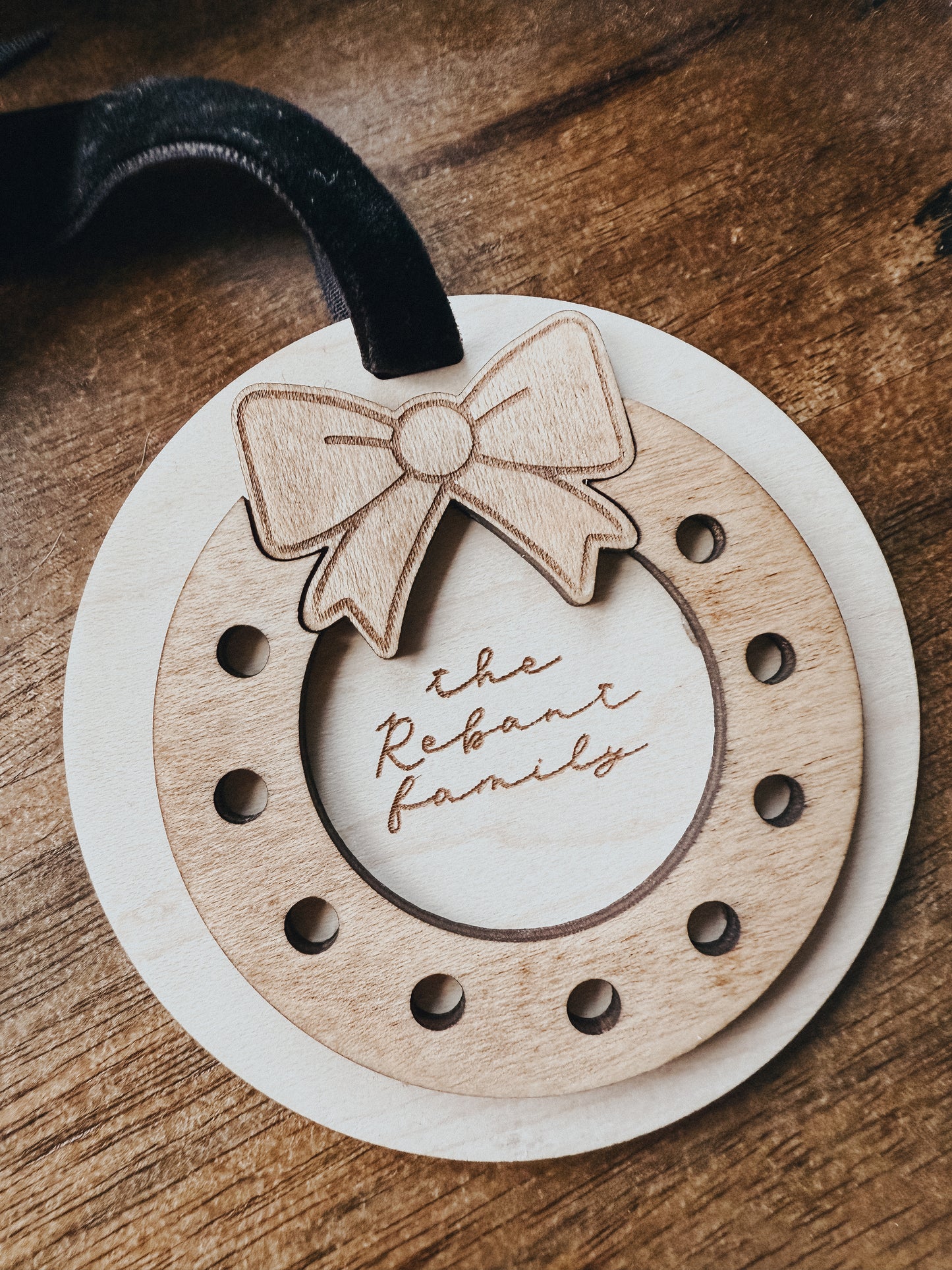 Family Wreath  | Ornament
