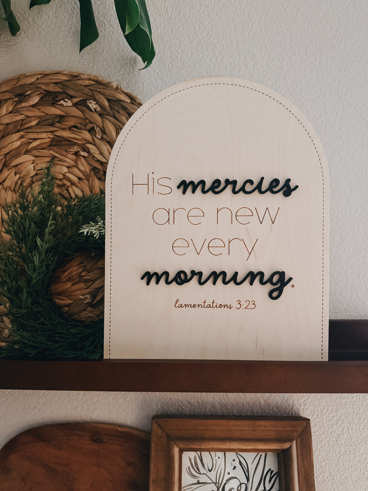 His mercies are new | Sign