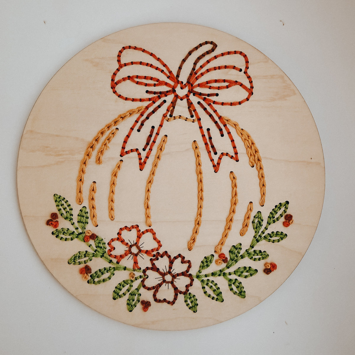 Fall Pumpkin | Embroidery Kit