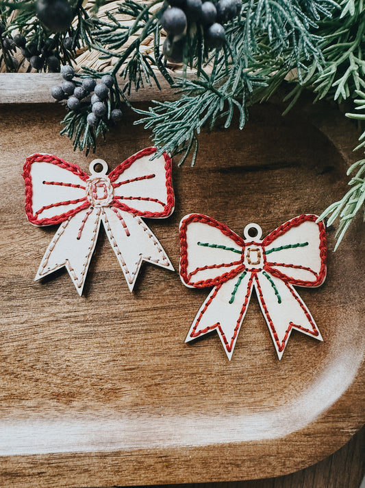 Bow  | Embroidery Kit