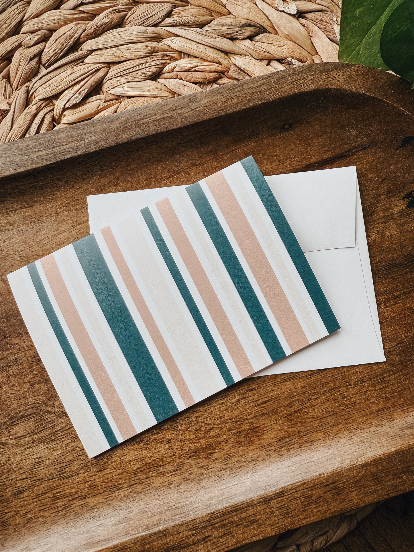 Blue Stripe | Notecard Set