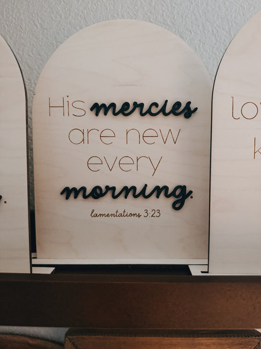 His mercies are new | Arch
