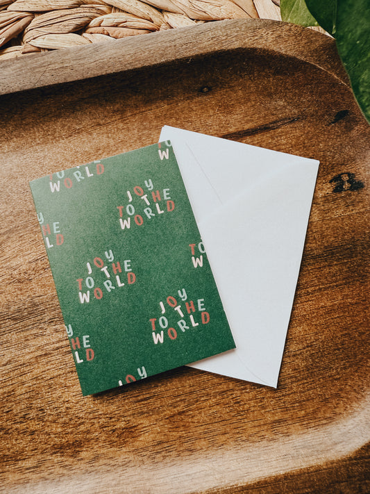 Joy to the World | Mini Note
