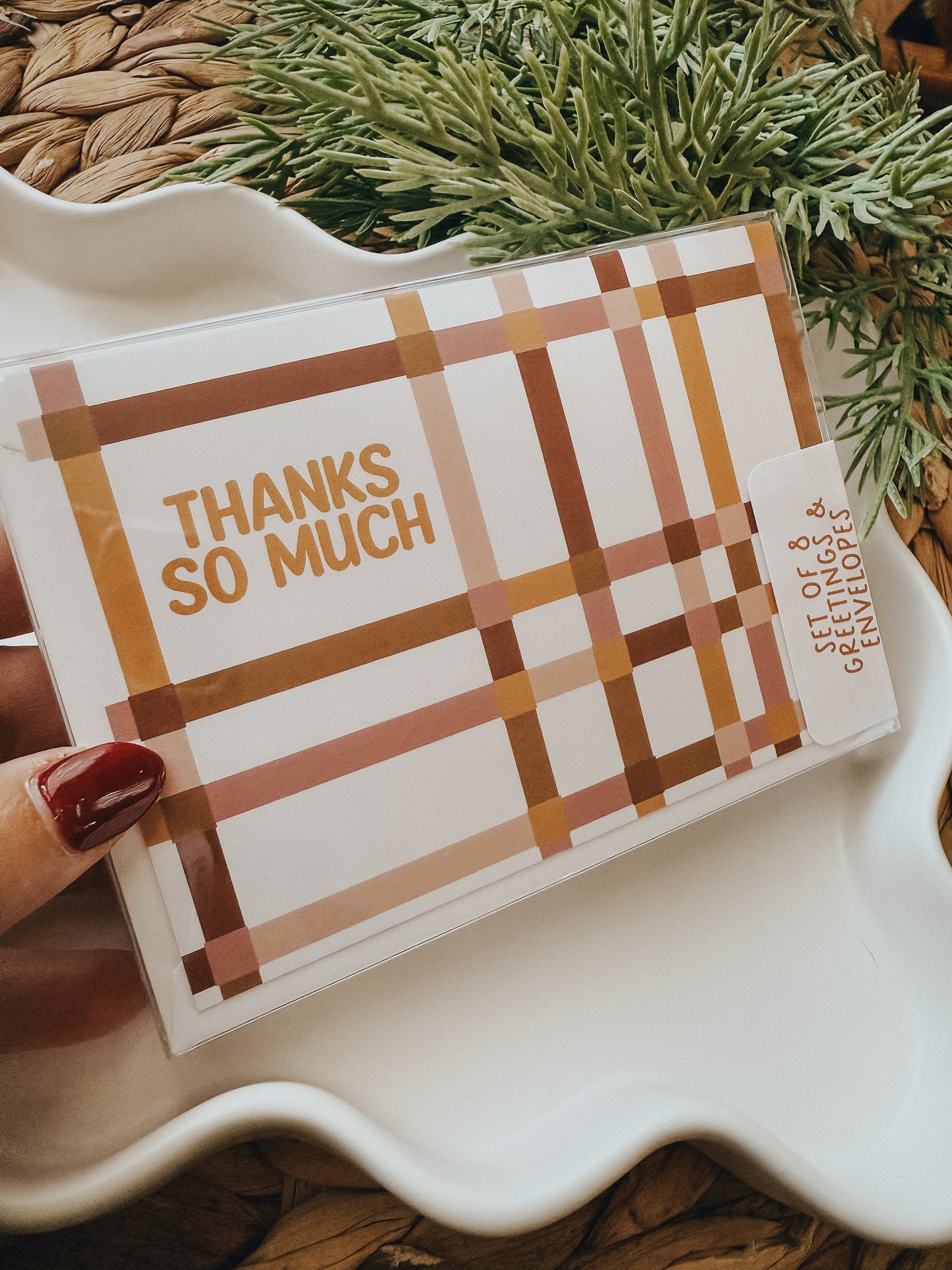 Thanks so Much Grid | Notecard Set