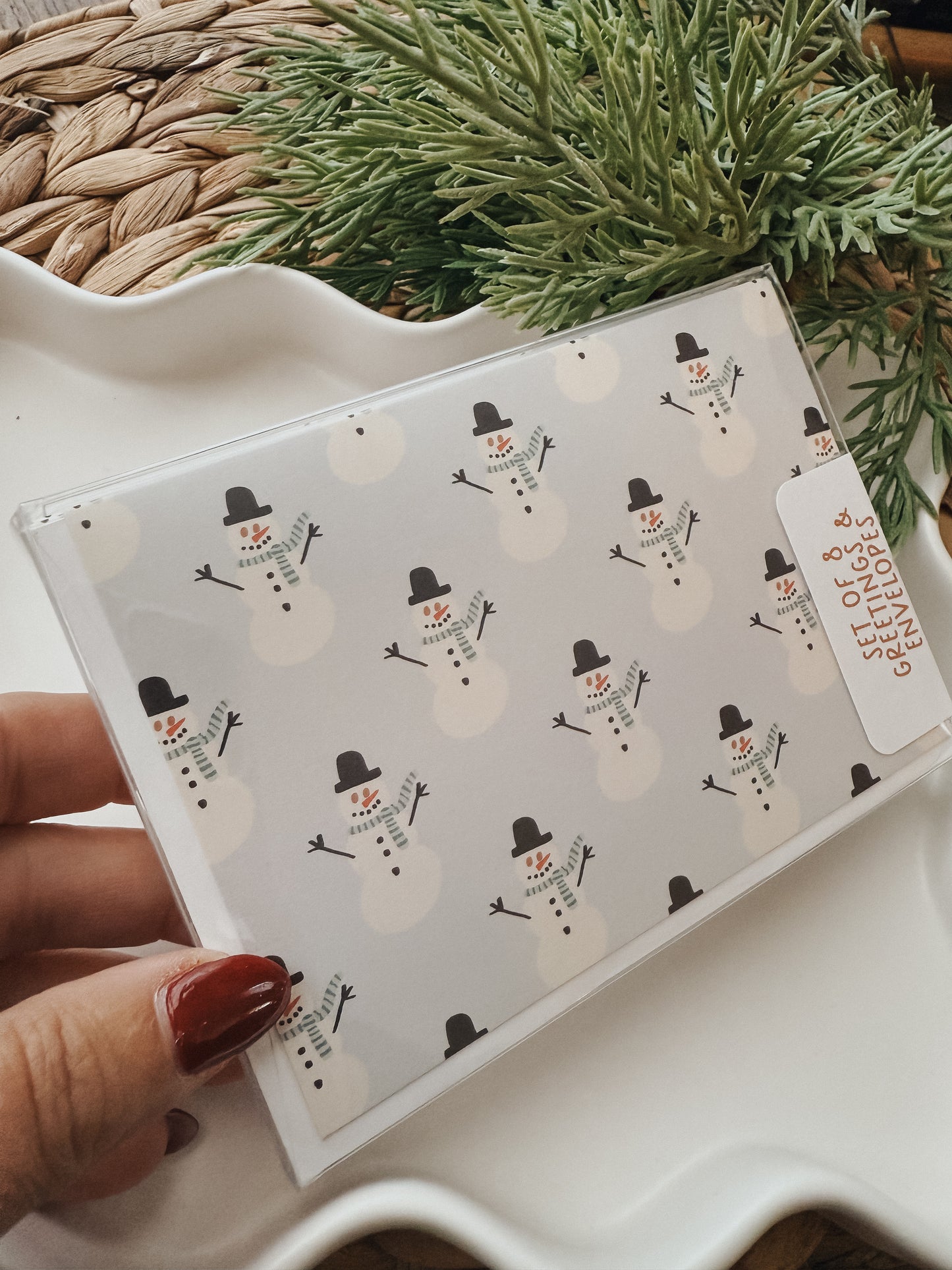 Snowmen | Notecard Set
