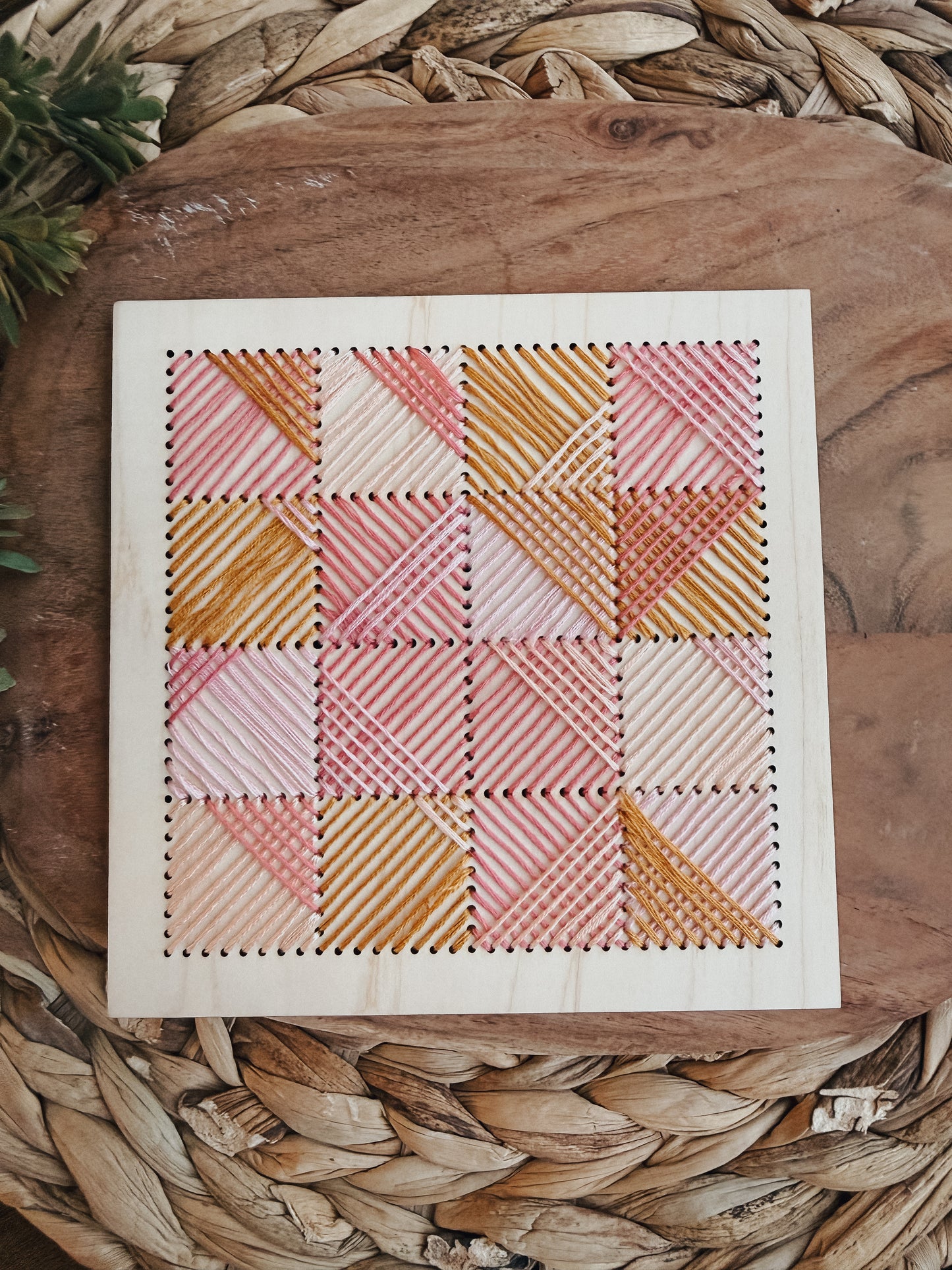 Modern Quilt Embroidery Kit