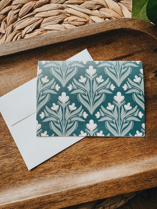 Blue Floral | Notecard Set