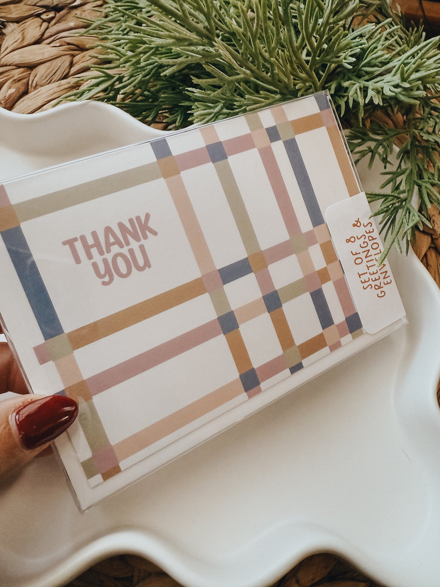 Thank You Grid | Notecard Set